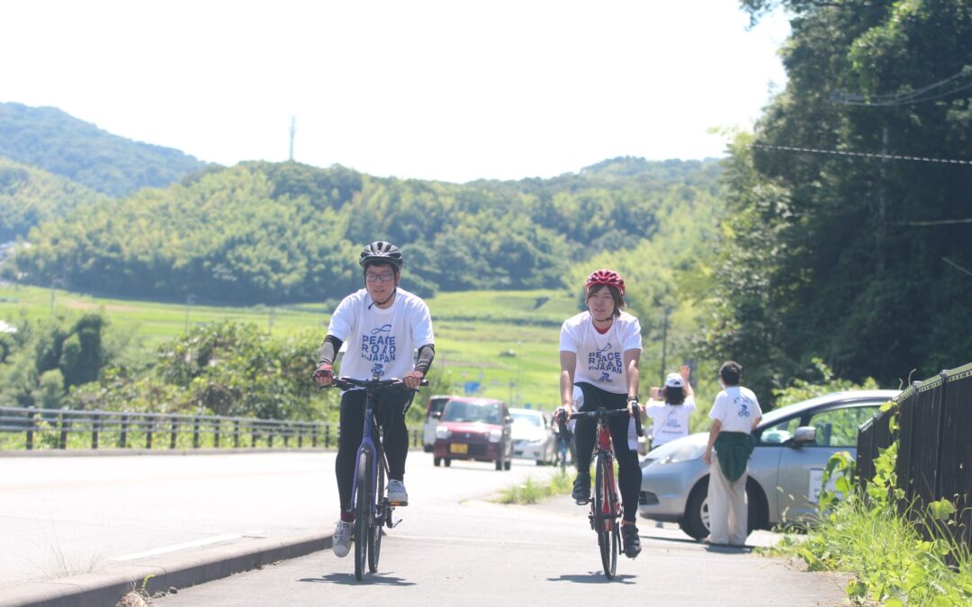 県議や市議がライダーを激励(兵庫・姫路)